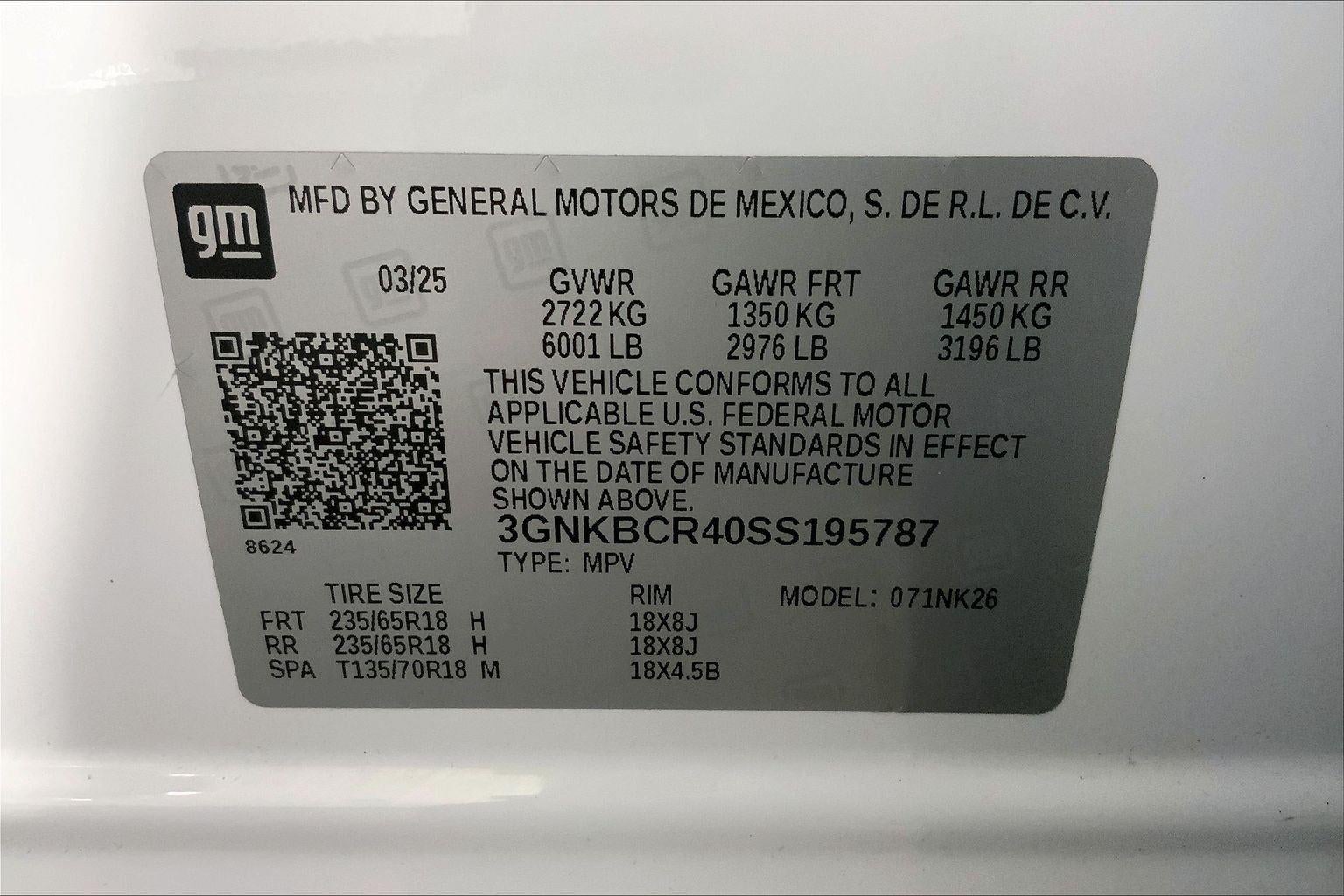 2025 Chevrolet Blazer 2LT