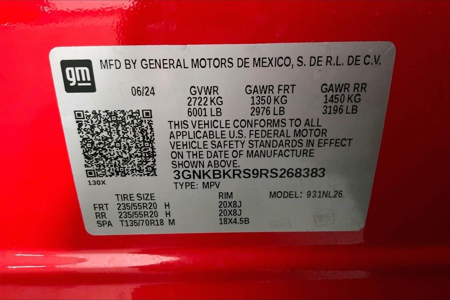 2024 Chevrolet Blazer RS