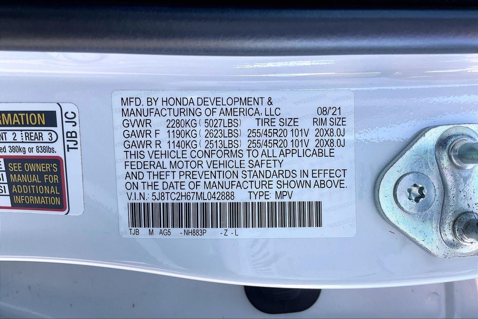 2021 Acura RDX w/A-Spec Package