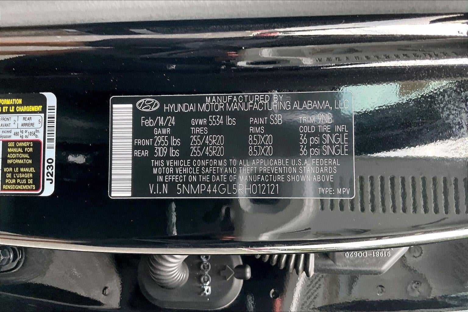 2024 Hyundai Santa Fe Limited