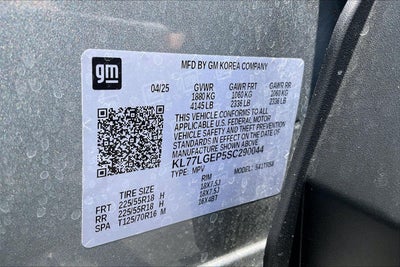 2025 Chevrolet Trax 1RS