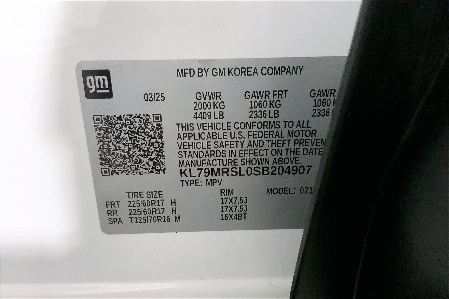 2025 Chevrolet Trailblazer LT