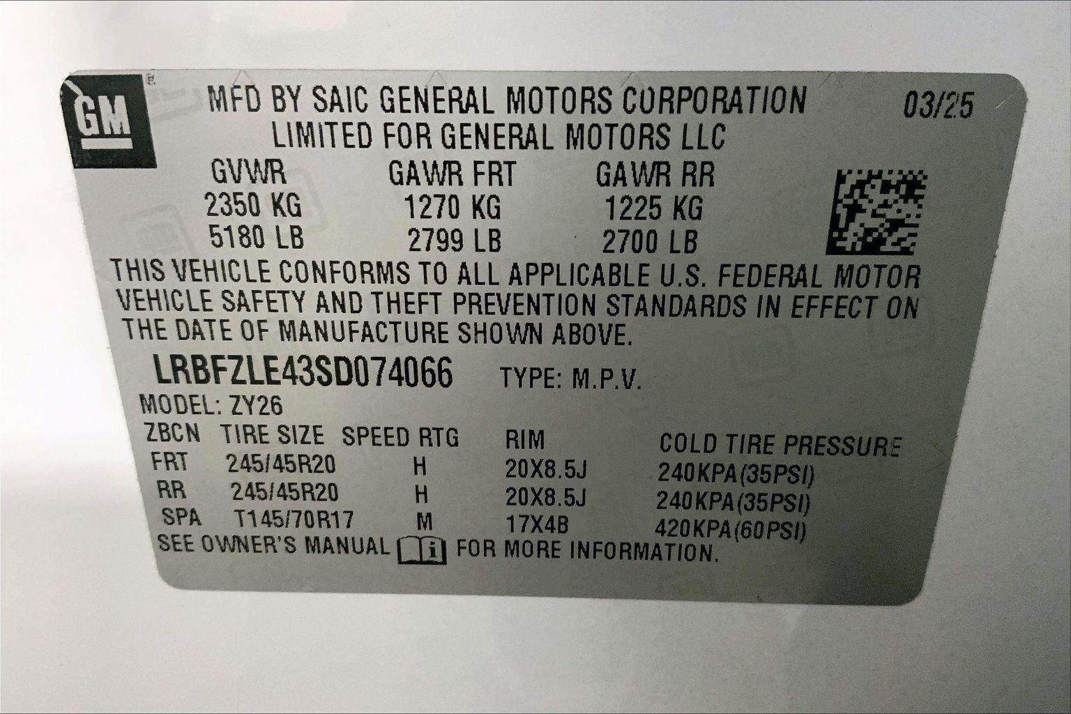 2025 Buick Envision Sport Touring