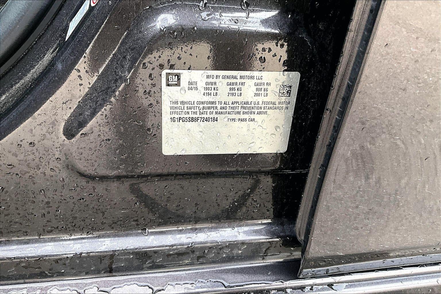 2015 Chevrolet Cruze LTZ