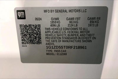 2024 Chevrolet Malibu 1LT