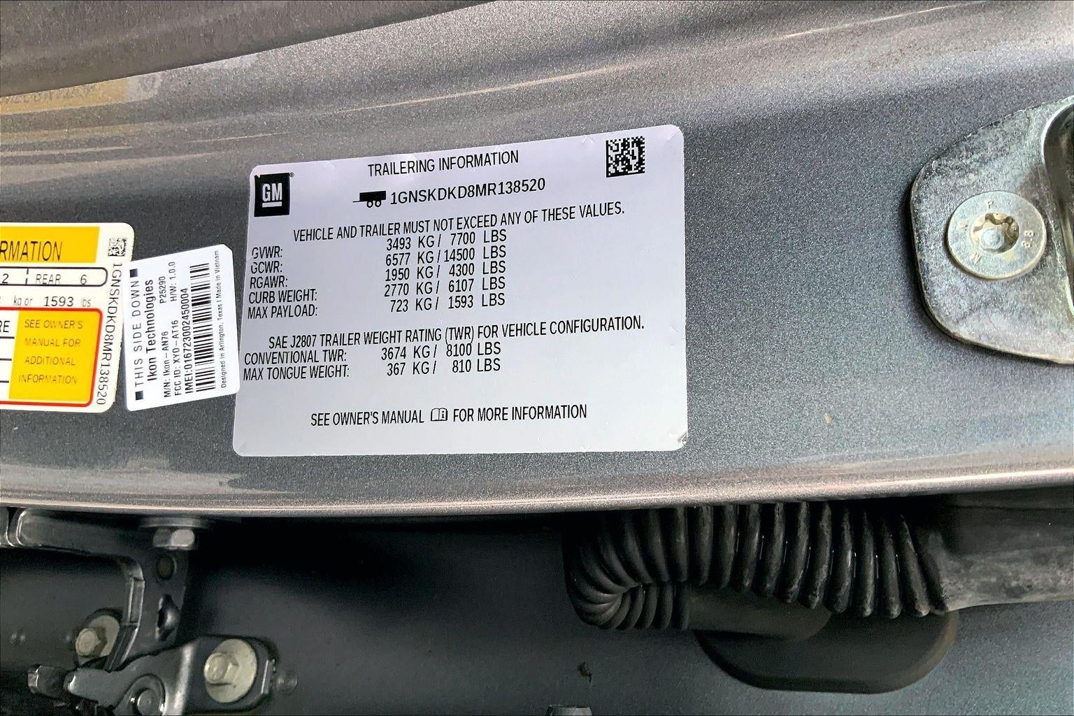 2021 Chevrolet Suburban Z71