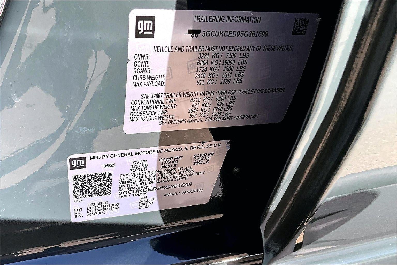 2025 Chevrolet Silverado 1500 Custom Trail Boss