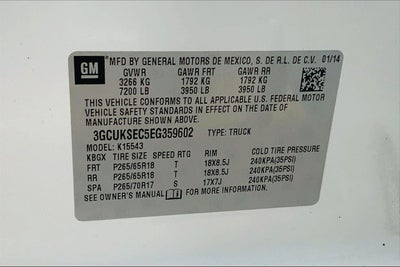 2014 Chevrolet Silverado 1500 LTZ