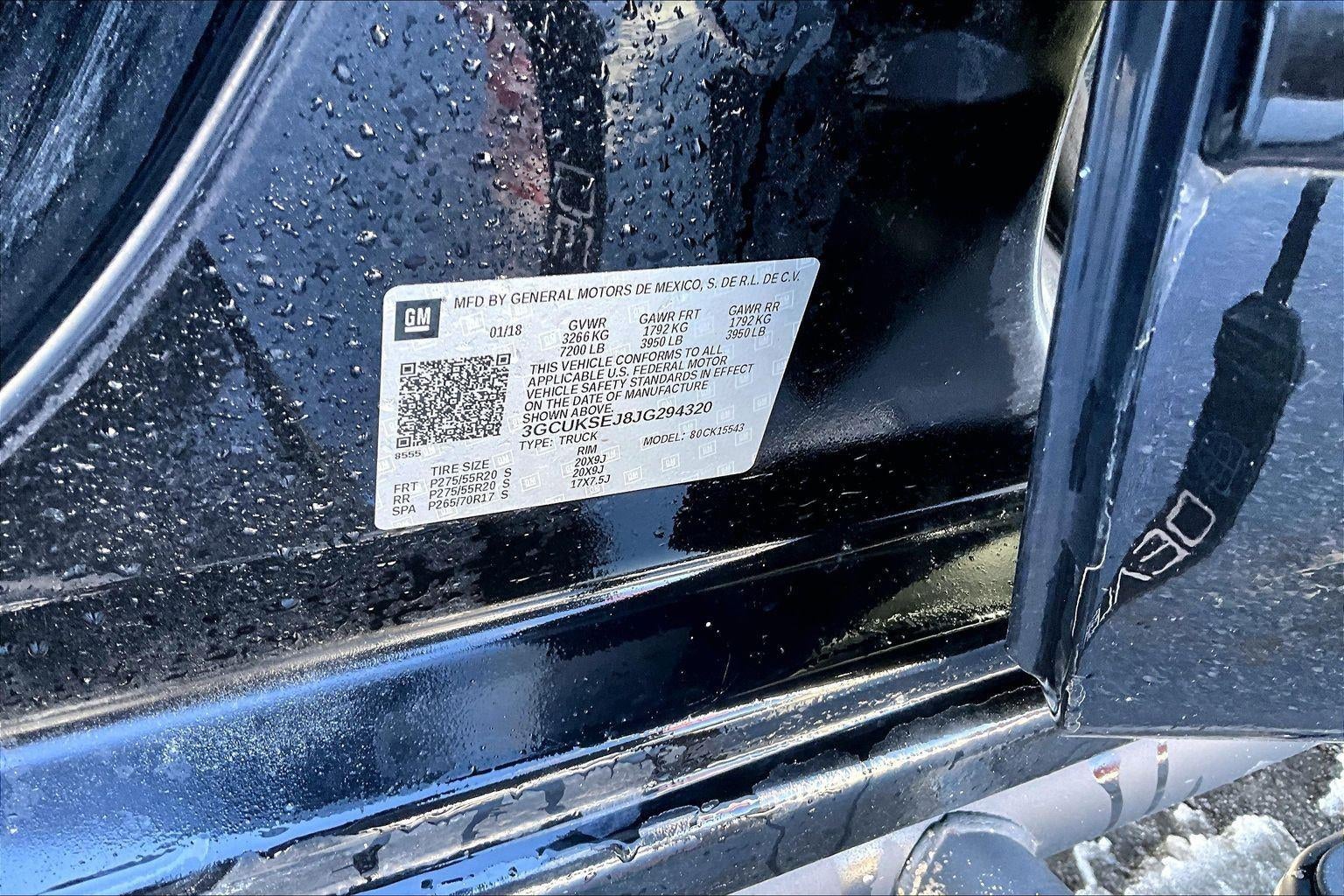 2018 Chevrolet Silverado 1500 LTZ