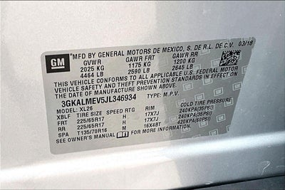 2018 GMC Terrain SLE
