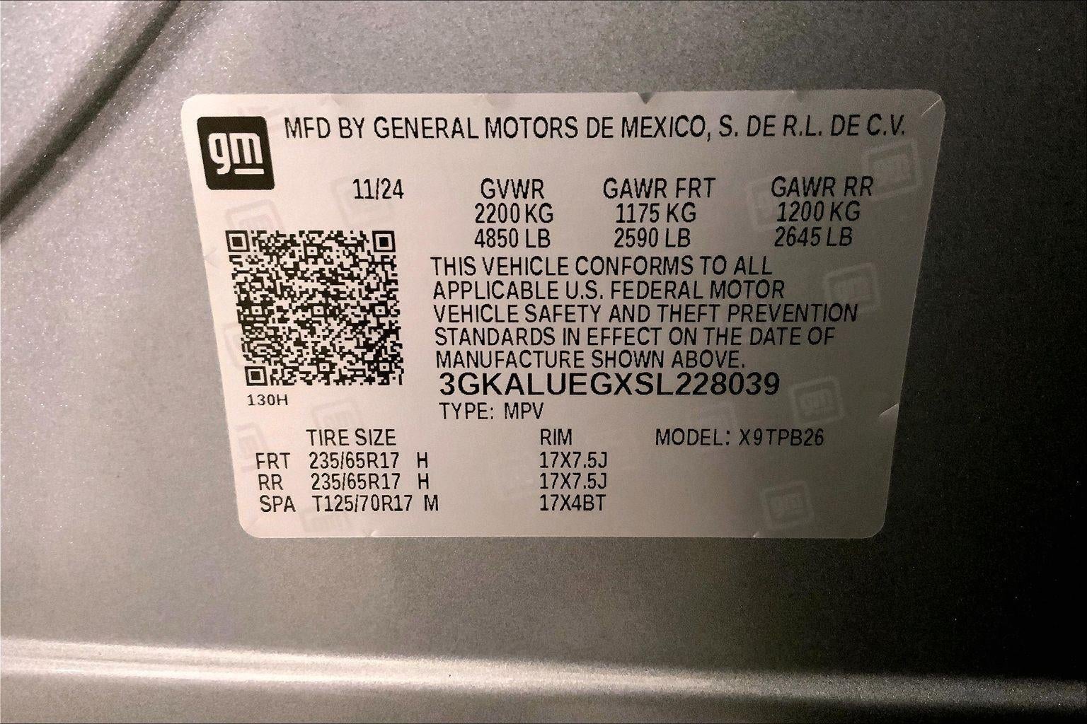 2025 GMC Terrain Elevation