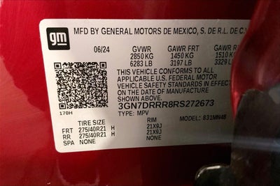 2024 Chevrolet Equinox EV 3RS