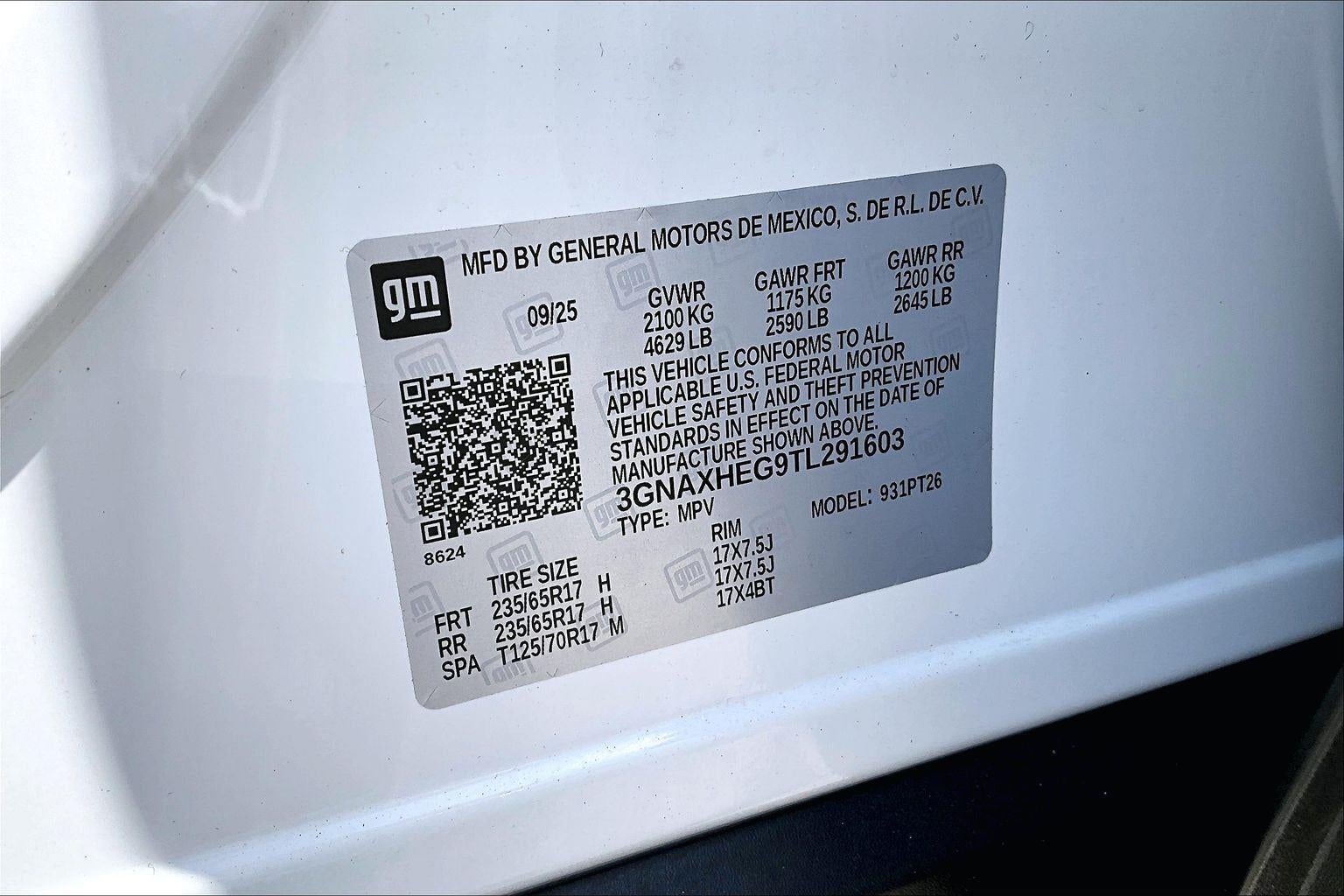2026 Chevrolet Equinox LT