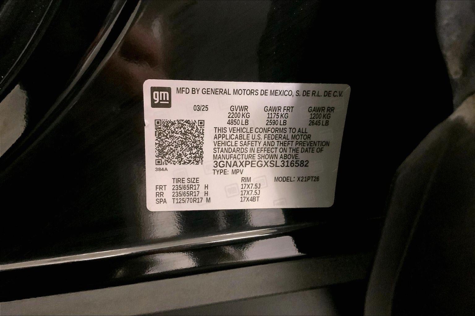 2025 Chevrolet Equinox LT