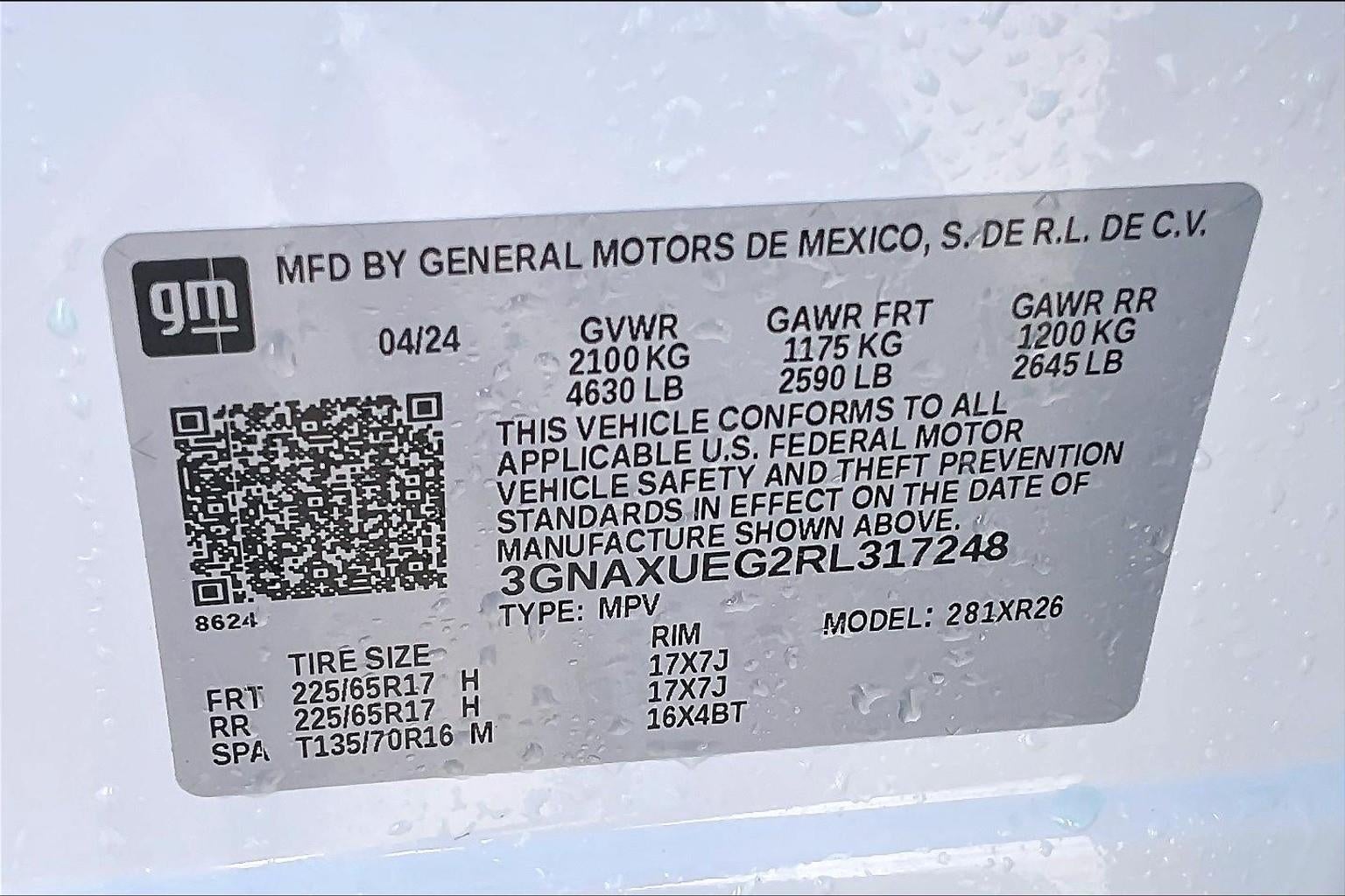 2024 Chevrolet Equinox LT