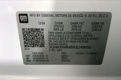 2025 Chevrolet Blazer 2LT