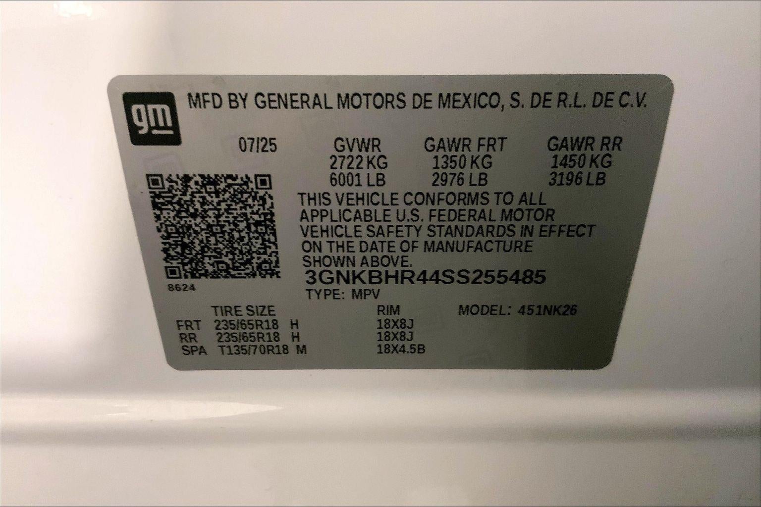 2025 Chevrolet Blazer 2LT