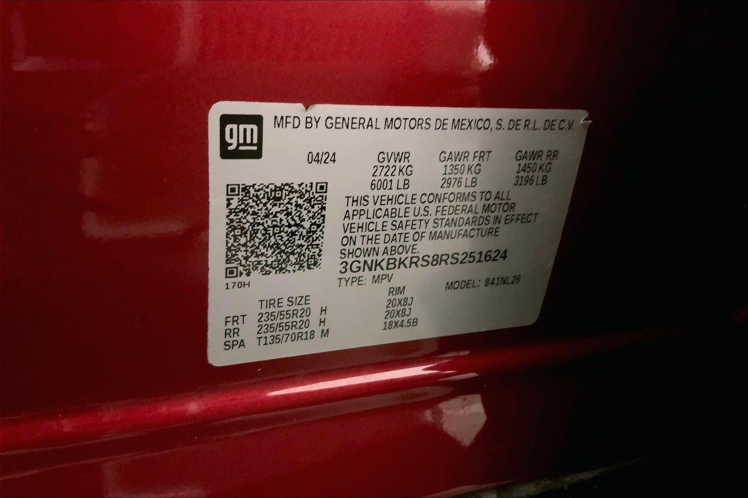 2024 Chevrolet Blazer RS