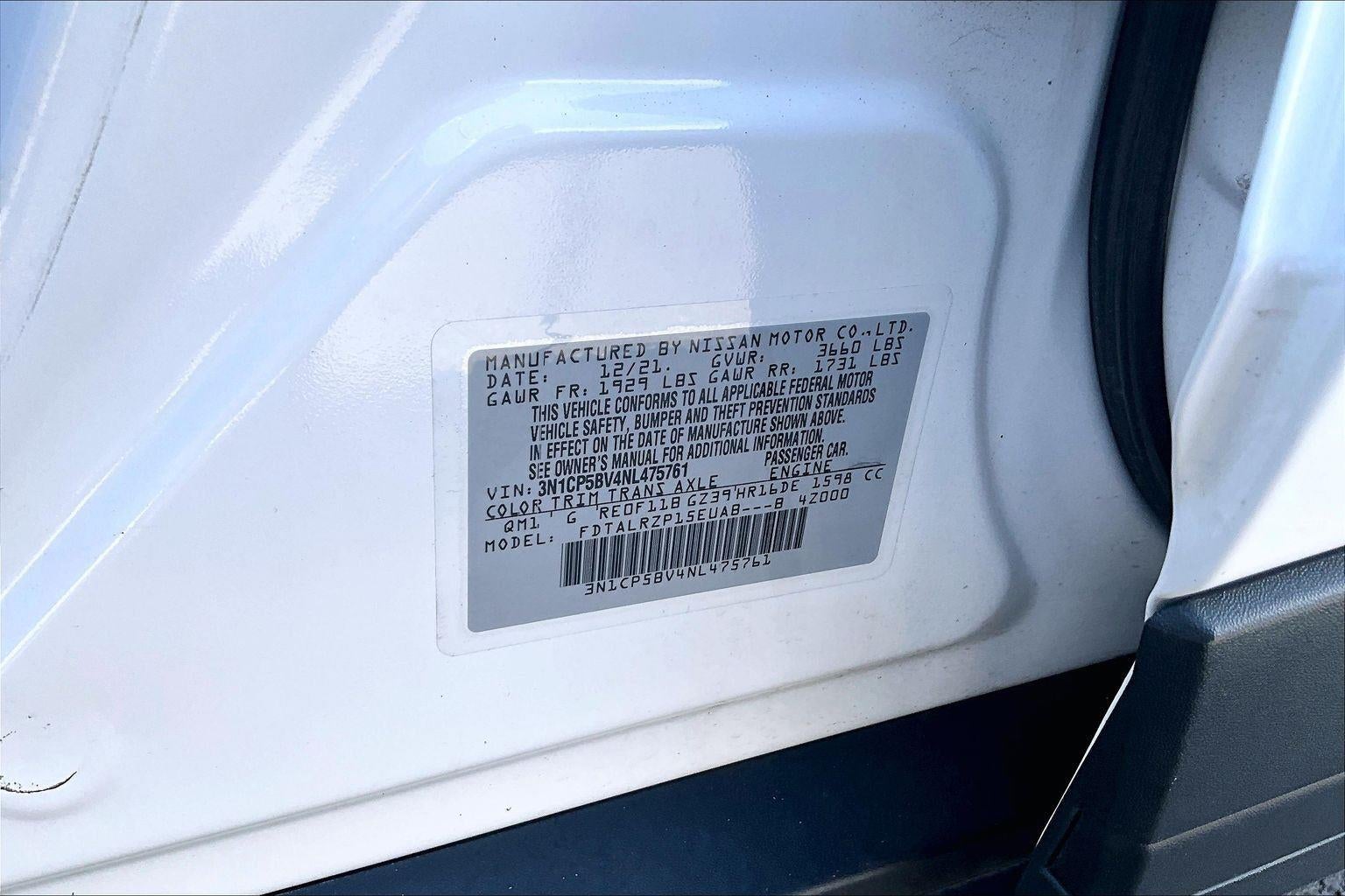 2022 Nissan Kicks S