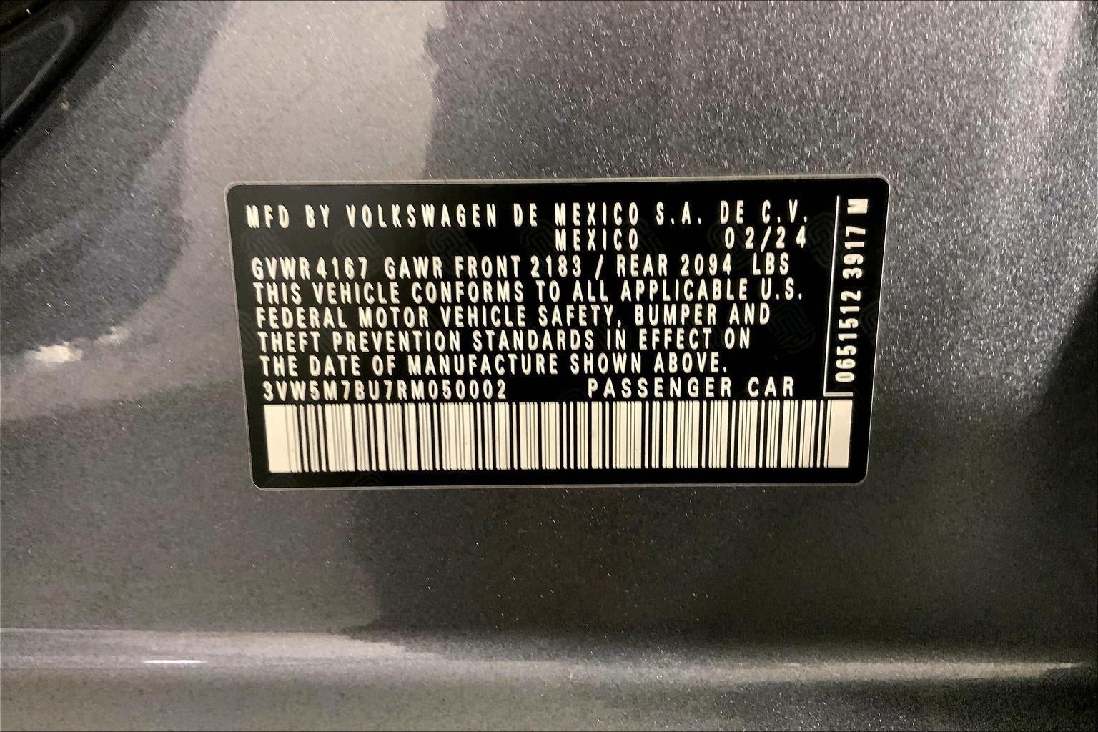 2024 Volkswagen Jetta S