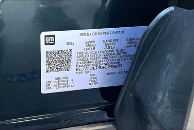 2025 Chevrolet Trax 2RS