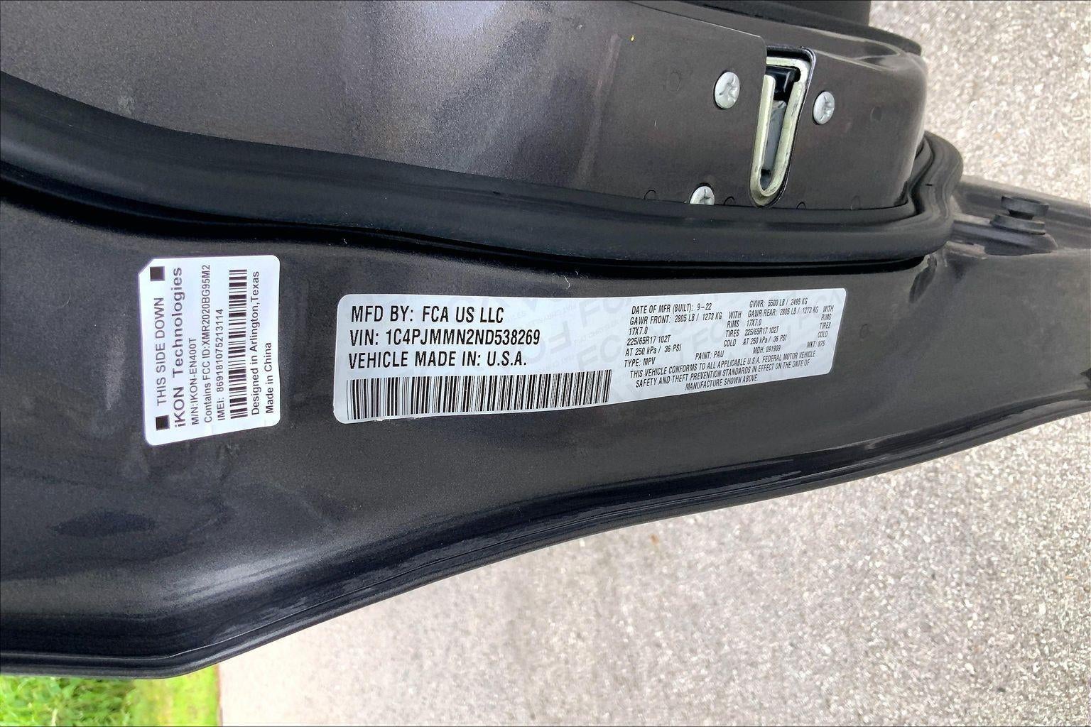 2022 Jeep Cherokee Latitude Lux 4x4