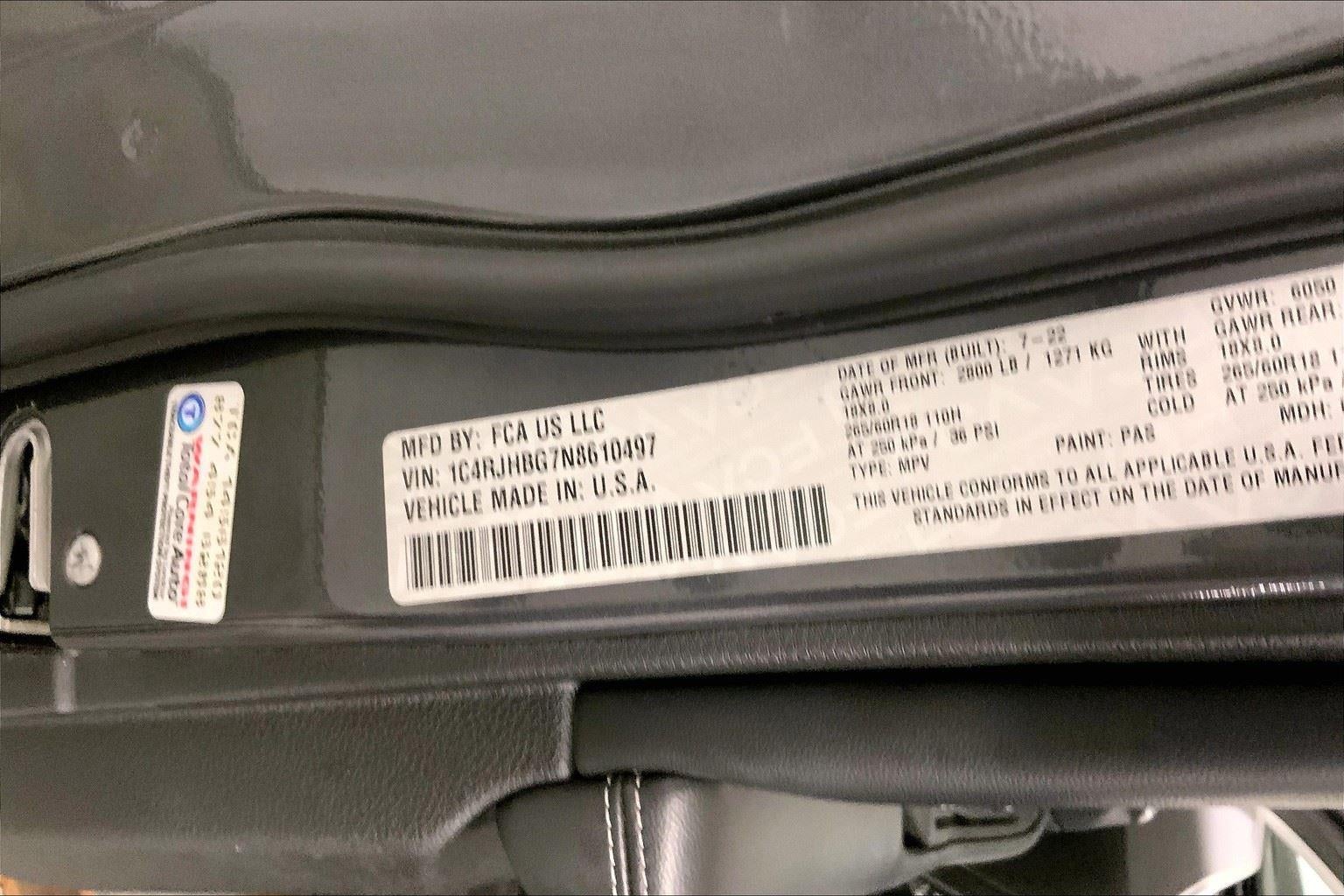 2022 Jeep Grand Cherokee Limited 4x4