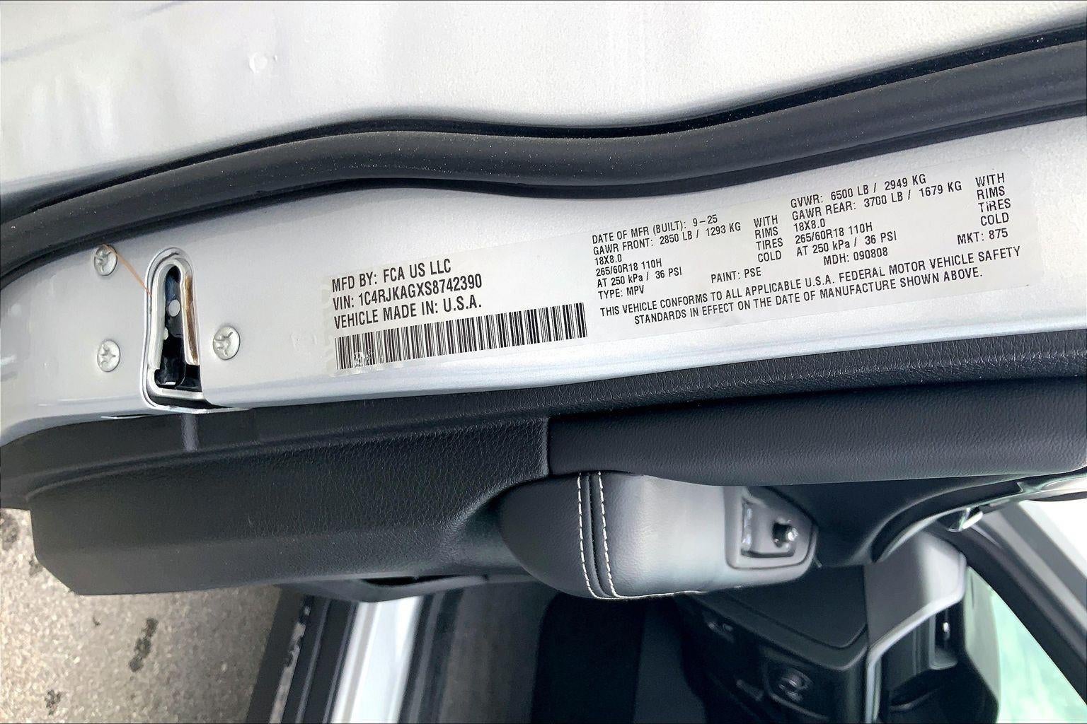 2025 Jeep Grand Cherokee L Altitude X 4x4
