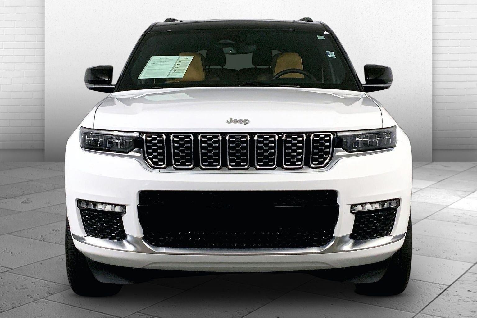 Used 2025 Jeep Grand Cherokee L Summit with VIN 1C4RJKEG2S8666044 for sale in Kansas City