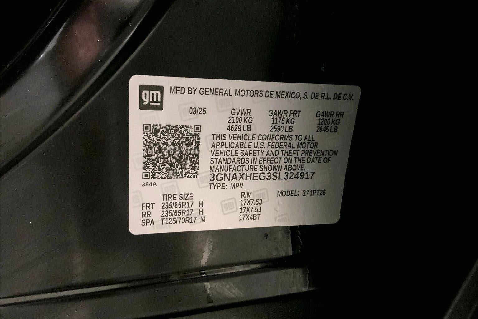 2025 Chevrolet Equinox FWD LT