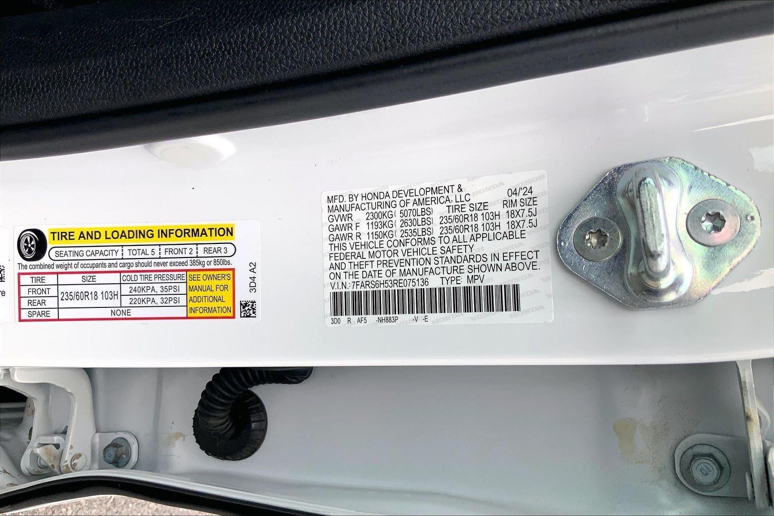 2024 Honda CR-V Hybrid Sport