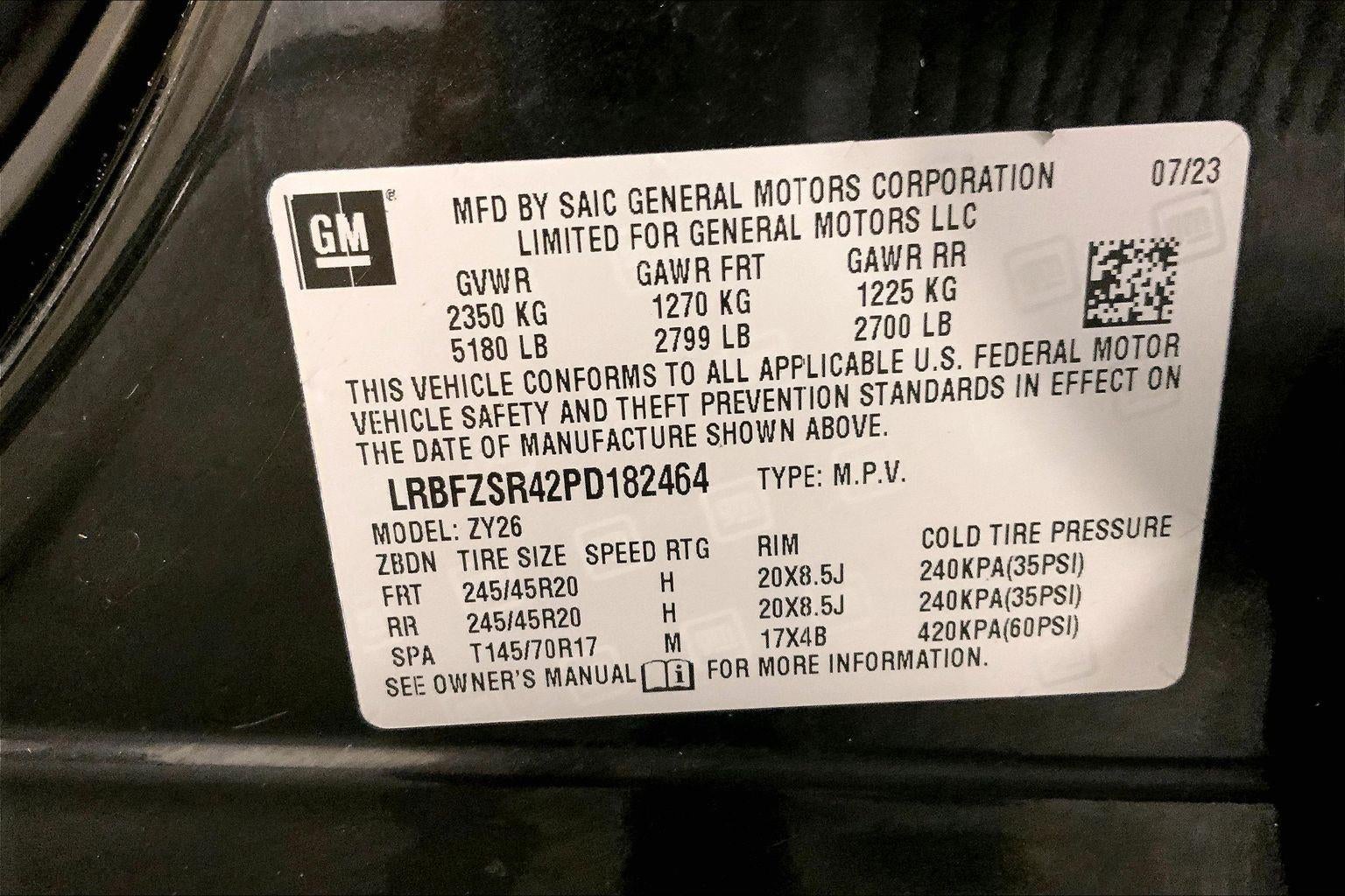 2023 Buick Envision Avenir AWD