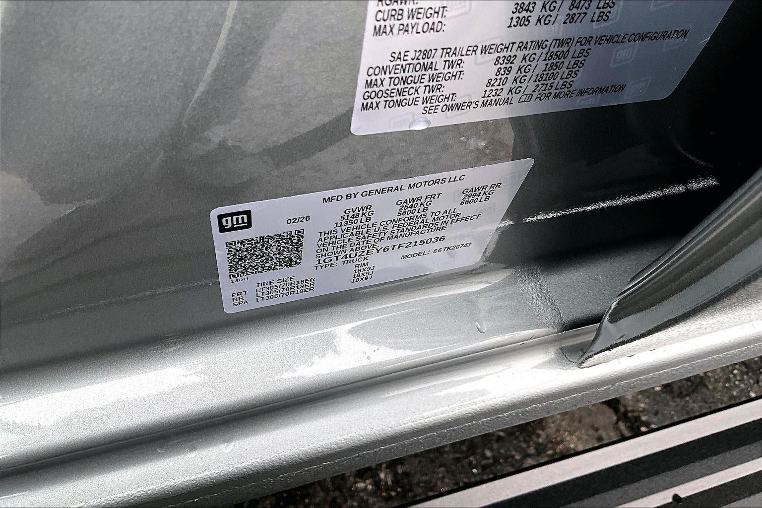 2026 GMC Sierra 2500 HD AT4X