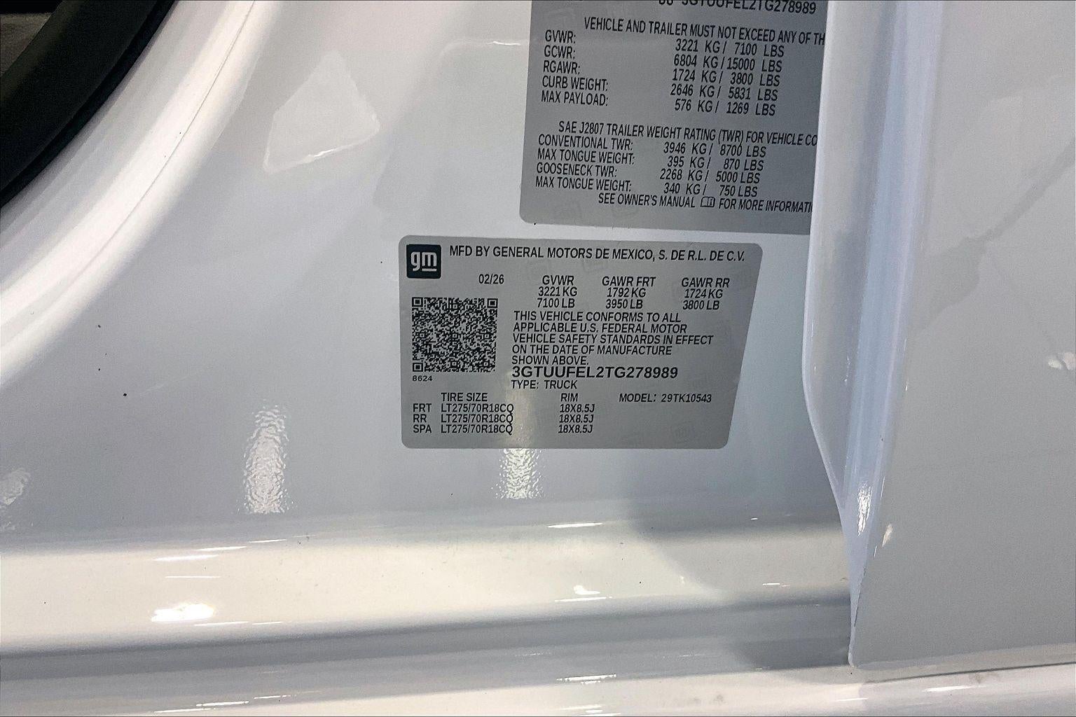 2026 GMC Sierra 1500 AT4X