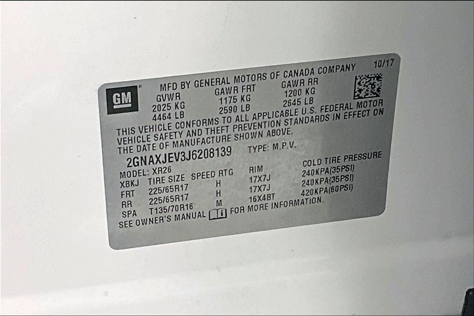 2018 Chevrolet Equinox LT