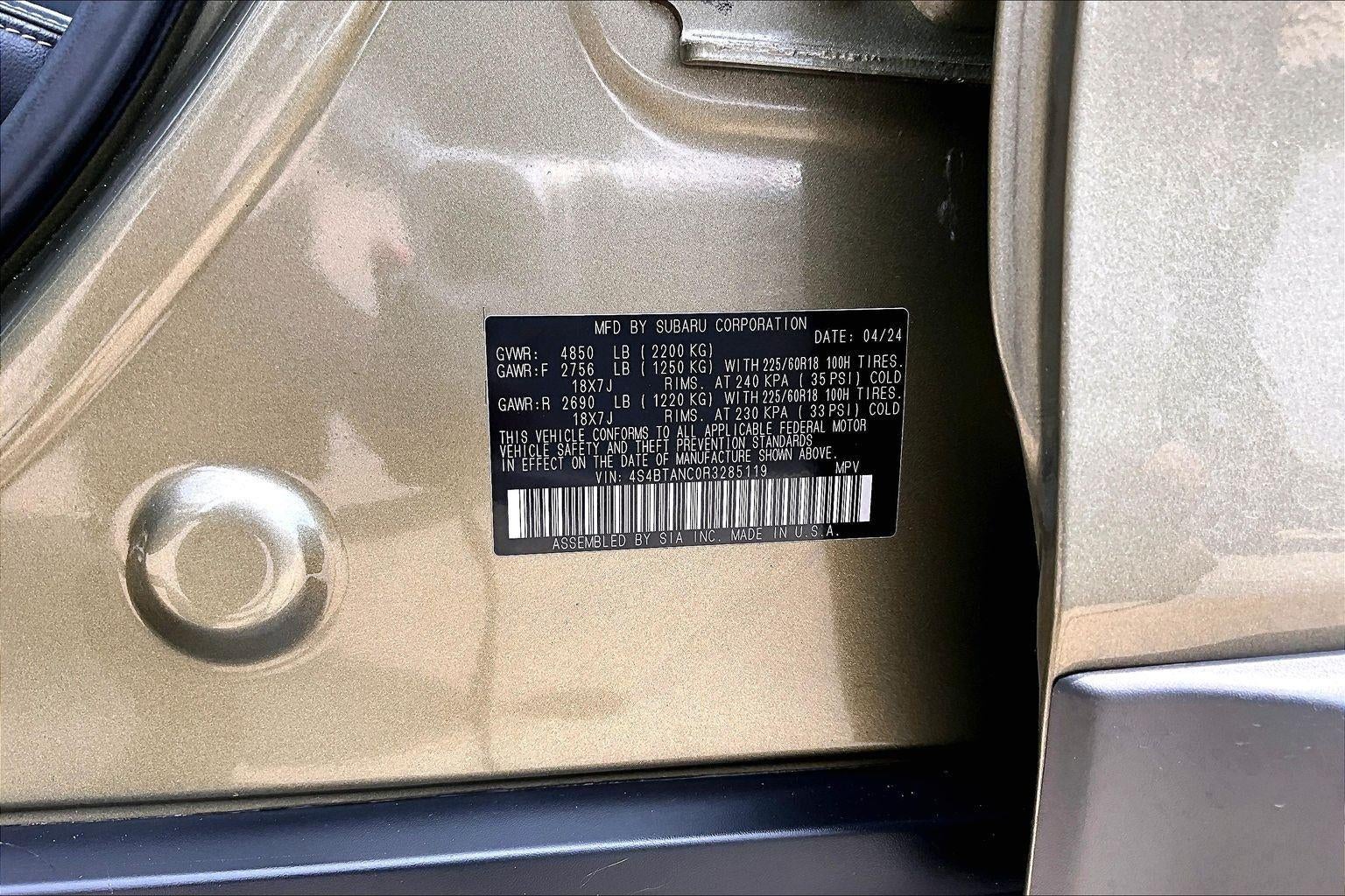 2024 Subaru Outback Limited