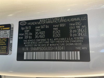 2025 Hyundai Santa Fe Calligraphy