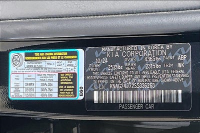 2025 Kia K5 LXS