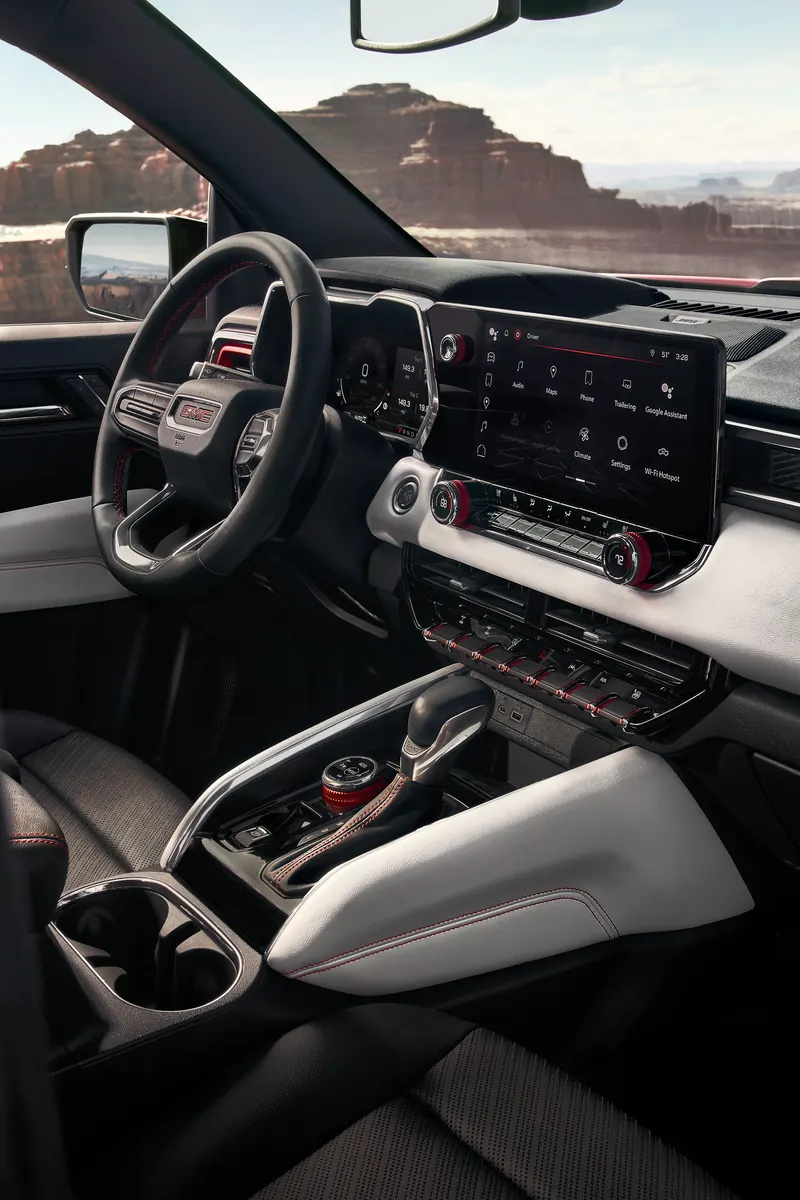 2026 GMC Canyon infotainment system at Cable Dahmer Buick GMC of Kansas City in Kansas City MO