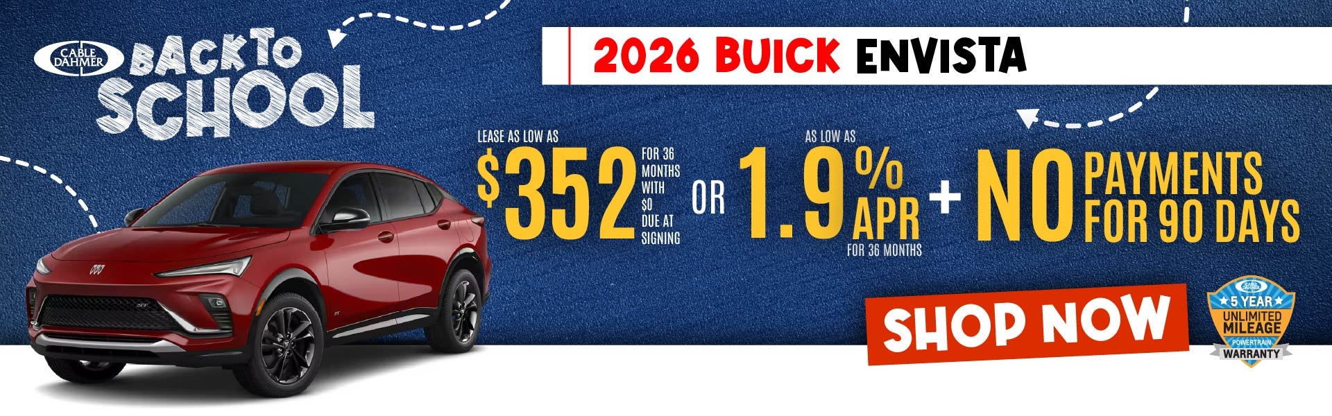Lease as low as $352/month for 36 months with $0 due at sign