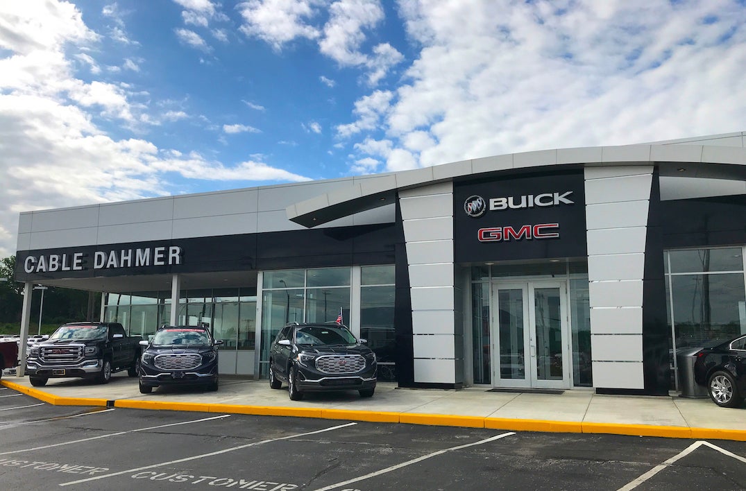 Exterior photo of Cable Dahmer Buick GMC of Kansas City dealership